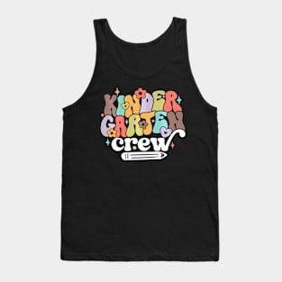 Back To School Kindergarten Crew Tank Top